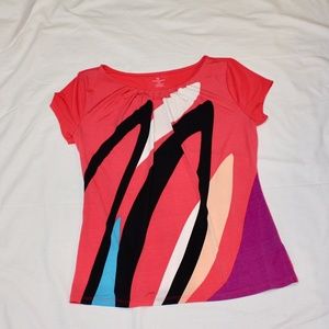 Worthington Petite Short Sleeve Top